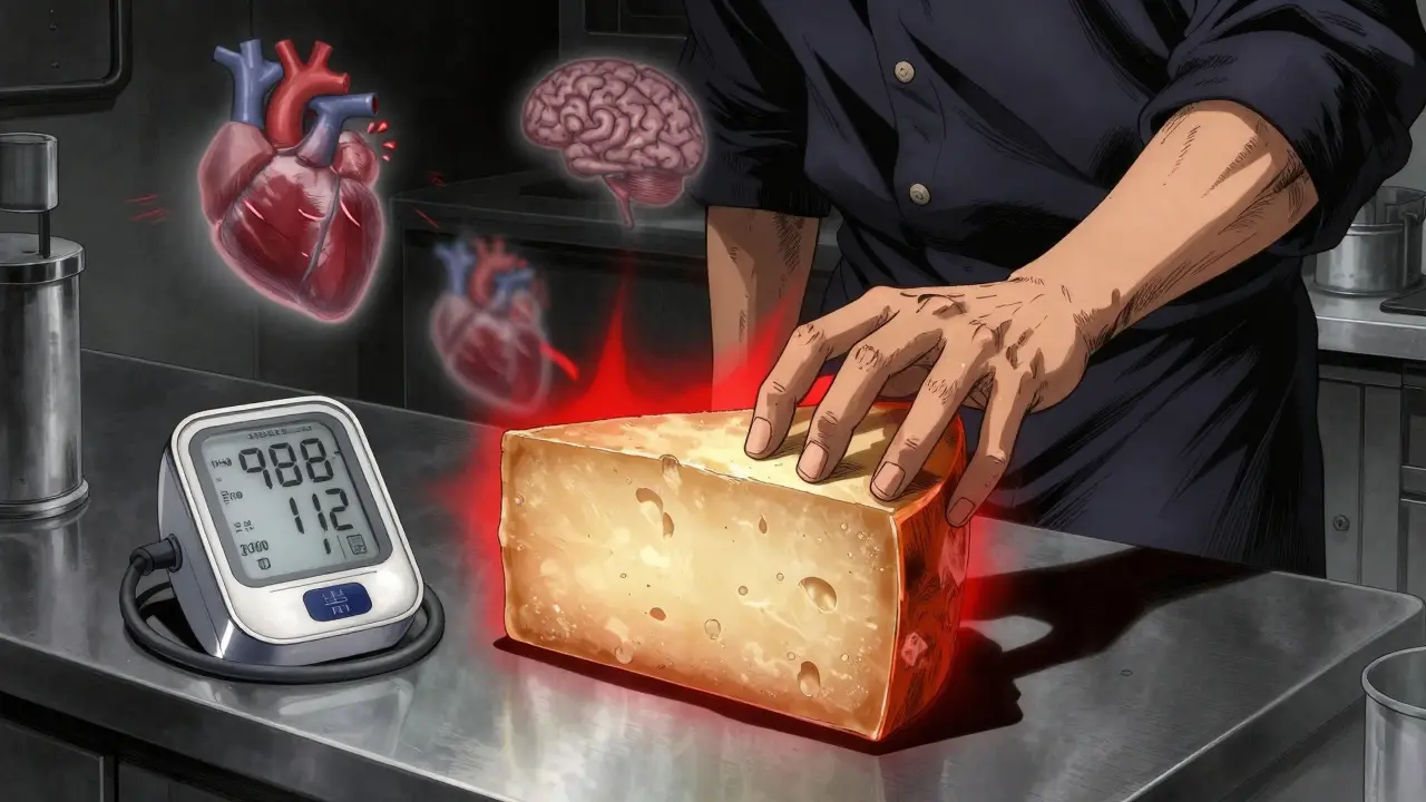 Aged Cheeses and Processed Meats: Dangerous Interactions with MAOI Drugs