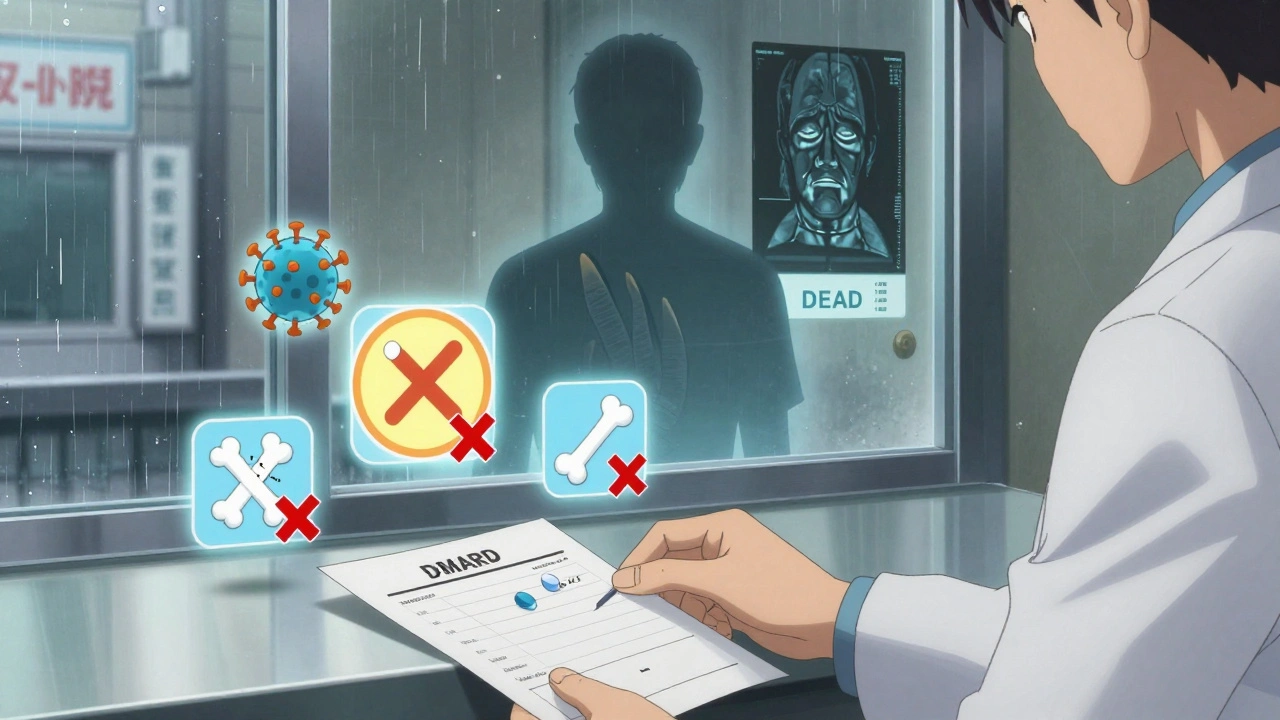 Doctor prescribing steroids for inappropriate conditions, with symbolic icons of misuse surrounding the prescription.