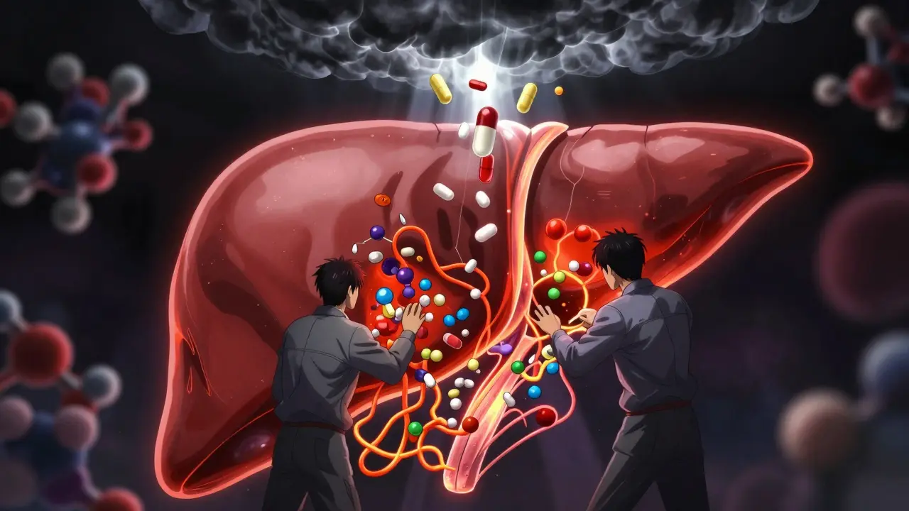 Rifampin Induction: How It Lowers Anticoagulant and Antiviral Levels