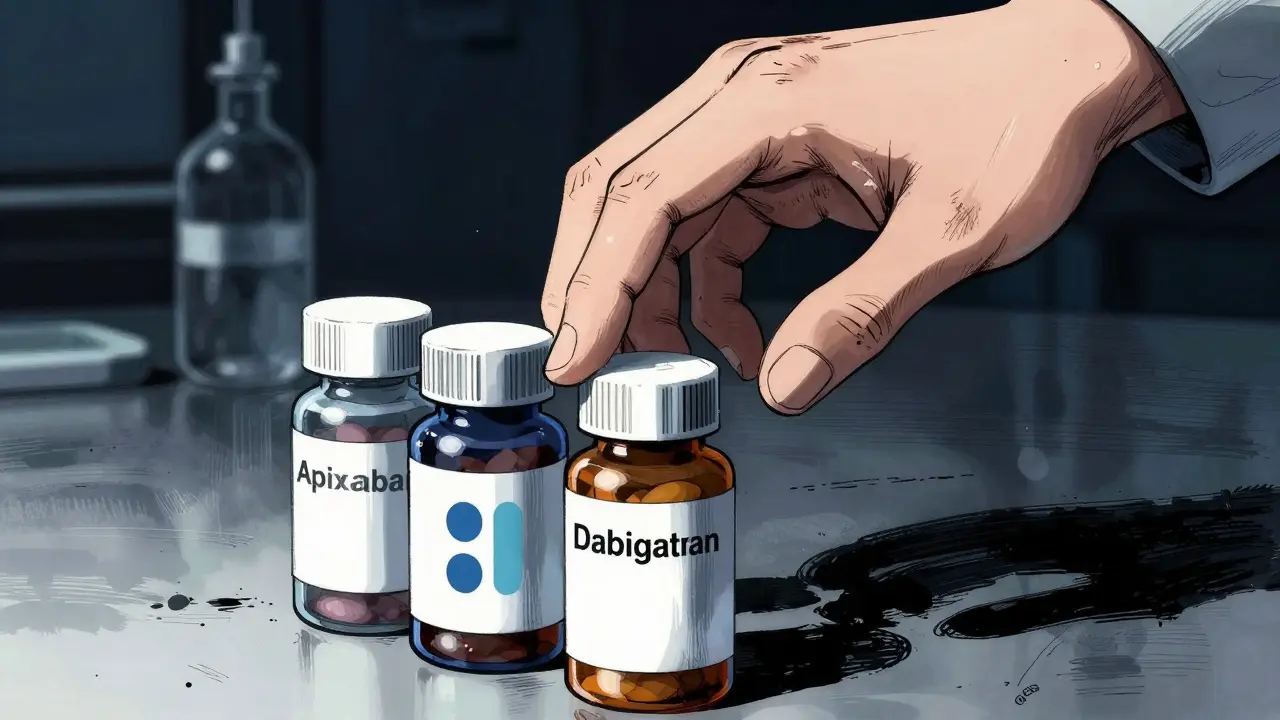 Apixaban, Rivaroxaban, Dabigatran: Side Effects Compared