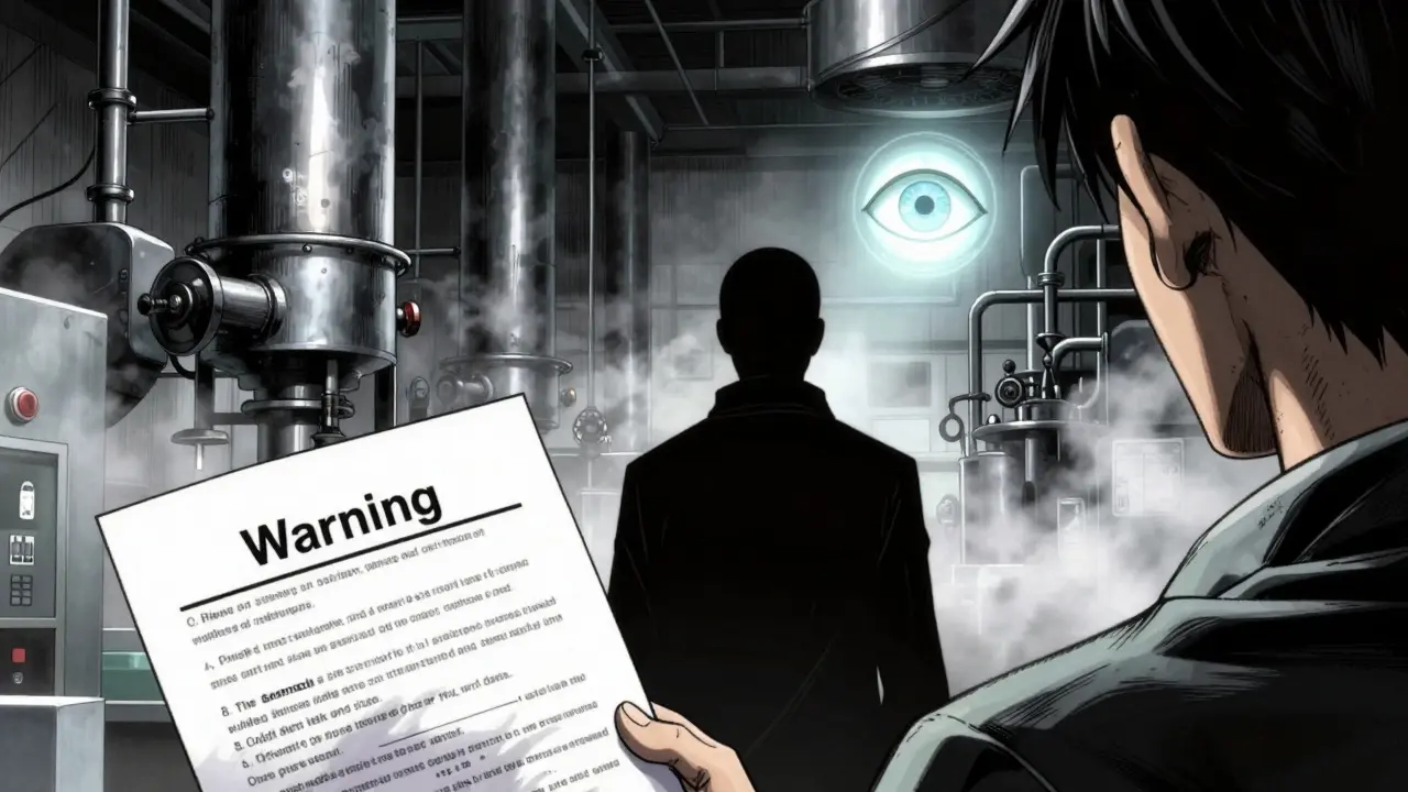 Shadowy manufacturer hiding documents from watching FDA eye